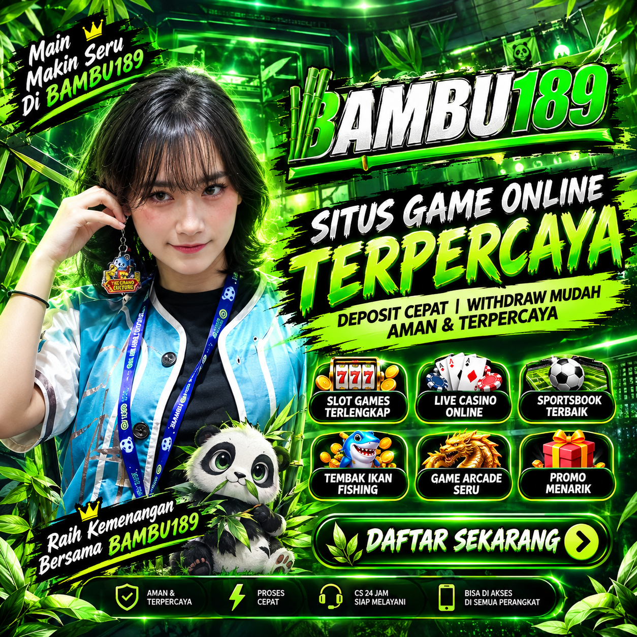 Banner Game Online BAMBU189